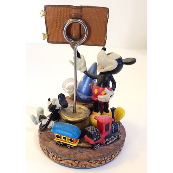 Walt Disney World Lot Mickey Vintage 1980s Mugs Photo Holder Magnet Stickers - Picture 9 of 14